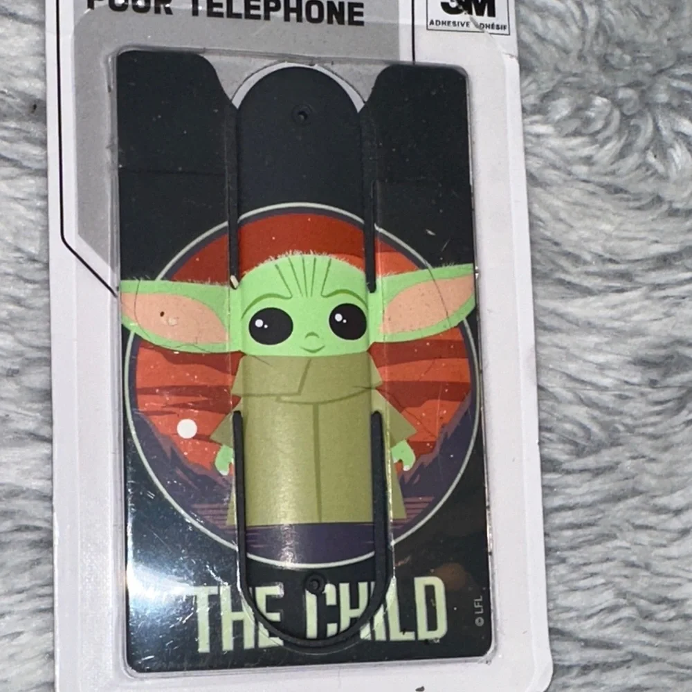 Star Wars Mandalorian Phone Wallet - Black and Green‎